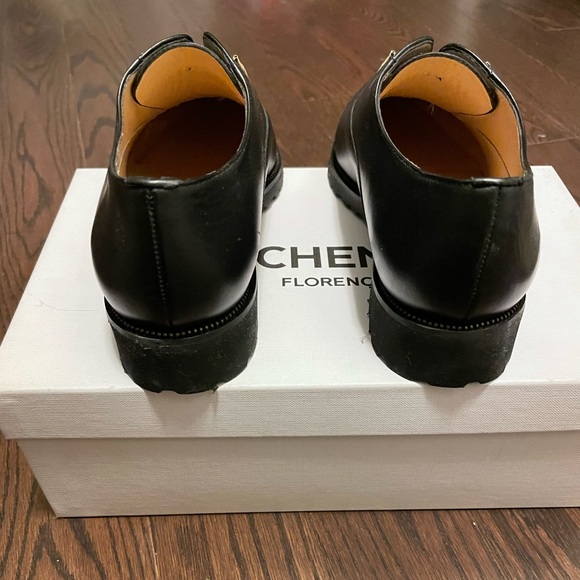 Di Chenzo black leather Oxford shoes. Size 6/36. - Picture 6 of 6